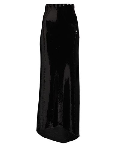 Shop N°21 Woman Maxi Skirt Black Size 6 Polyester, Elastane