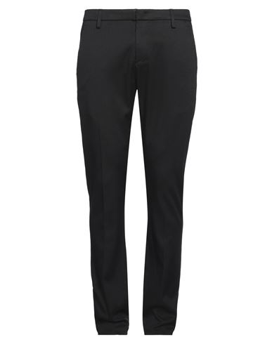 Dondup Belt-lined Casual Pants In Black