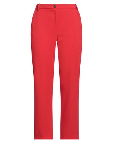 Emme By Marella Woman Pants Red Size 6 Polyester, Viscose, Elastane