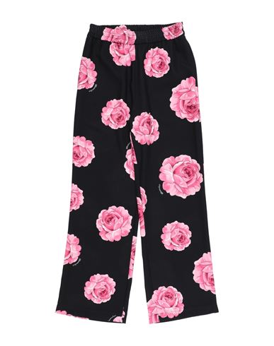 MONNALISA MONNALISA TODDLER GIRL PANTS BLACK SIZE 6 POLYESTER, VISCOSE, COTTON 