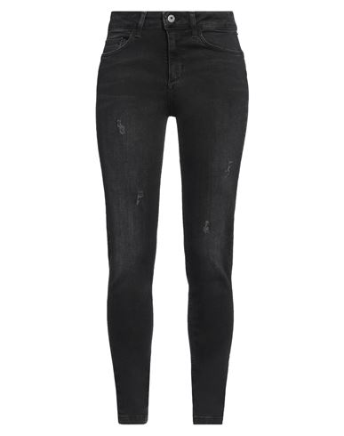 Liu •jo Woman Jeans Black Size 30 Cotton, Elastane