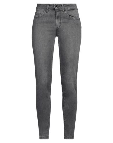 Liu •jo Woman Jeans Grey Size 32 Cotton, Elastane In Black