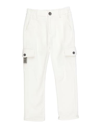 Monnalisa Toddler Girl Pants Cream Size 6 Cotton In White