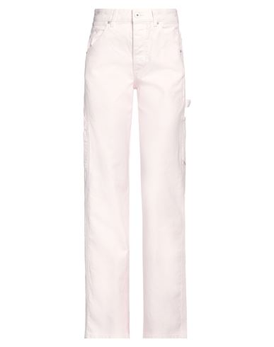 Heron Preston Woman Pants Light Pink Size L Cotton In Pink