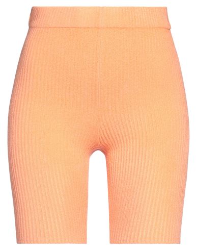 Roberto Collina Woman Leggings Apricot Size S Viscose, Nylon, Elastane In Orange