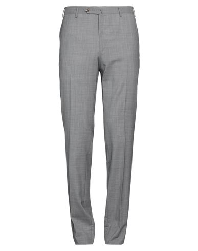 Pt Torino Man Pants Grey Size 40 Virgin Wool In Gray