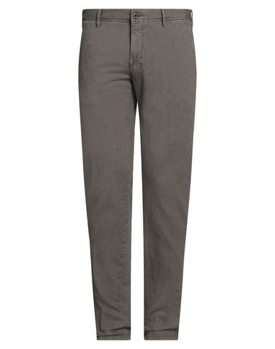 Incotex Slacks By Slowear Man Pants Dark Brown Size 35 Cotton, Elastane In Gray