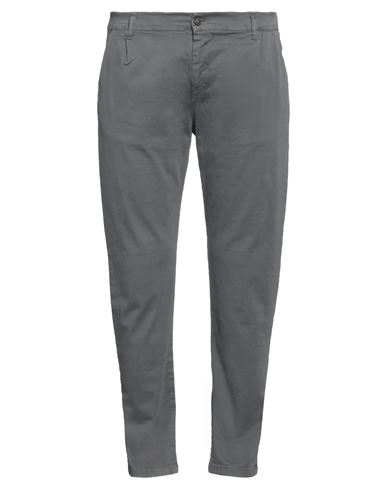 Stilosophy Man Pants Grey Size 38 Cotton, Elastane In Gray