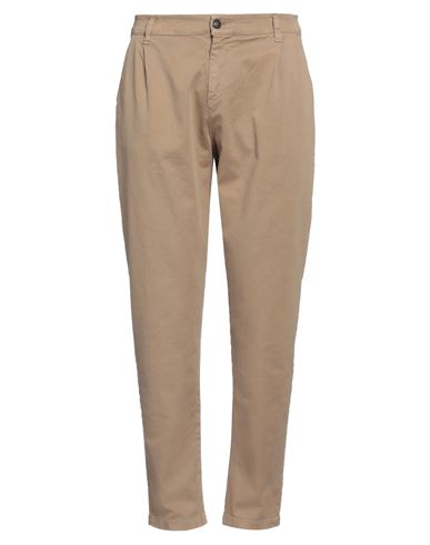 Stilosophy Man Pants Beige Size 36 Cotton, Elastane In Brown