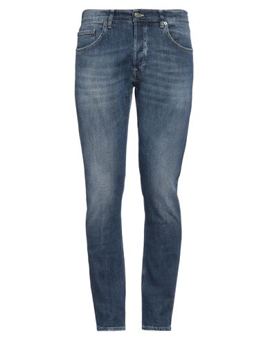 Dondup Man Jeans Blue Size 31 Cotton, Elastane In Blue
