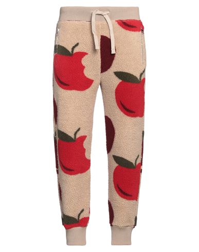 Jw Anderson Man Pants Beige Size M Acrylic, Polyester, Cotton, Wool, Elastane In Beige