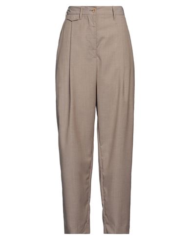 Totême Toteme Woman Pants Dove Grey Size 8 Wool In Grey