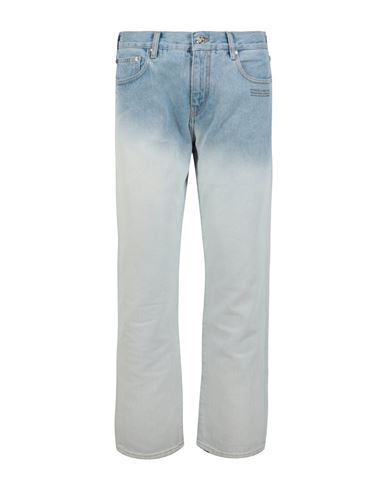 Off-white Cropped Skinny Ombre Jeans Man Jeans Multicolored Size 33 Cotton In Fantasy