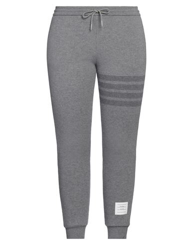 Thom Browne Woman Pants Grey Size 6 Virgin Wool, Wool, Elastane In Gray