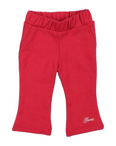 Guess Babies'  Newborn Girl Pants Red Size 3 Cotton
