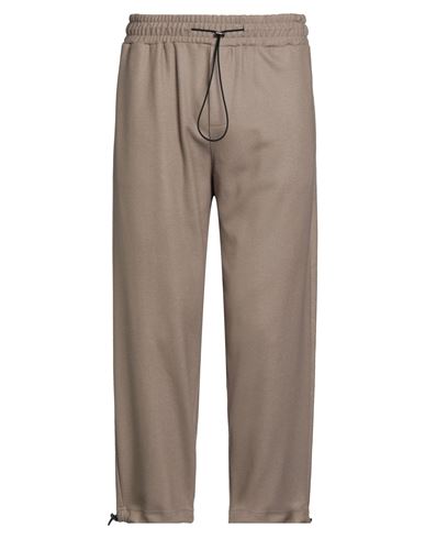 Costumein Man Pants Taupe Size M Virgin Wool, Polyamide In Brown