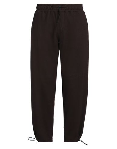Costumein Man Pants Dark Brown Size L Virgin Wool, Polyamide