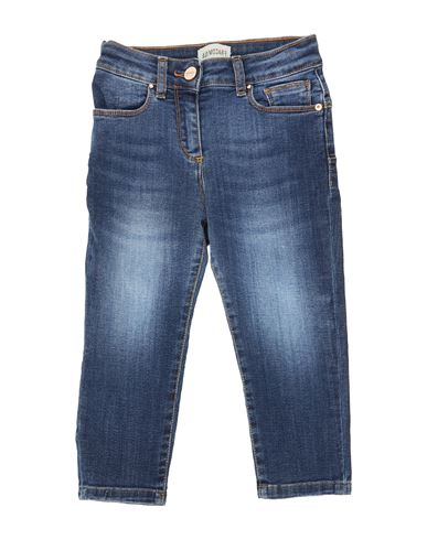 Fracomina Mini Toddler Girl Jeans Blue Size 6 Cotton, Elastic Fibres In Blue