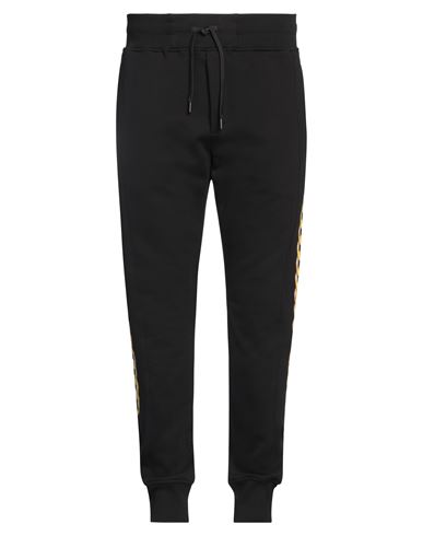 VERSACE JEANS COUTURE VERSACE JEANS COUTURE MAN PANTS BLACK SIZE L COTTON, ELASTANE 
