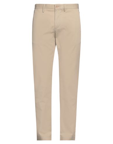 Tommy Hilfiger Man Pants Sand Size 34w-32l Cotton, Elastane In Beige