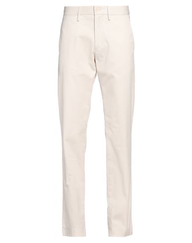 Tommy Hilfiger Man Pants Cream Size 34w-32l Cotton, Elastane In White
