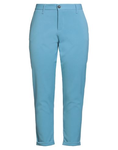 Imperial Woman Pants Pastel Blue Size 14 Polyester, Viscose, Elastane