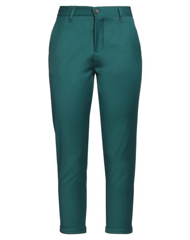 Imperial Woman Pants Emerald Green Size 14 Polyester, Viscose, Elastane