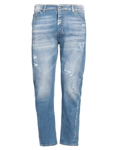 Patriòt Man Jeans Blue Size 31 Cotton, Elastane