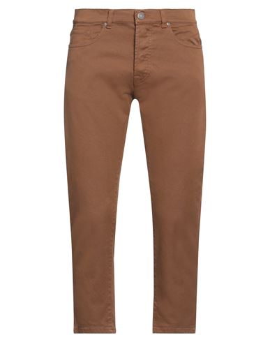 Imperial Man Pants Brown Size 28 Cotton, Elastane