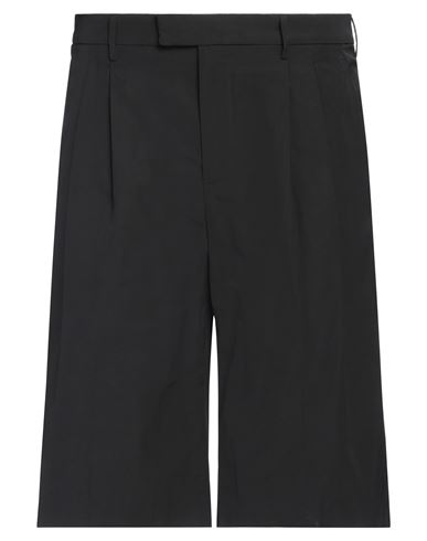 Roberto Collina Man Shorts & Bermuda Shorts Black Size 36 Polyester, Cotton In Black