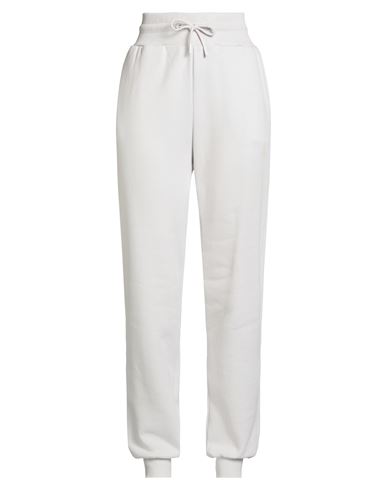 Patrizia Pepe Woman Pants Light Grey Size 3 Organic Cotton, Polyester In White