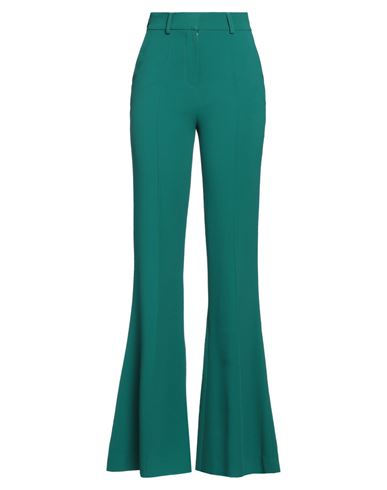 Elie Saab Woman Pants Emerald Green Size 6 Viscose, Acetate, Silk, Elastane