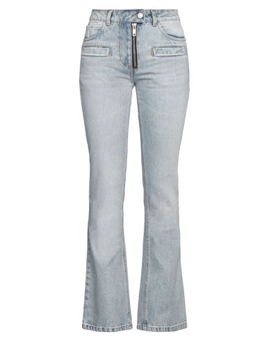 Courrèges Courreges Woman Jeans Blue Size 28 Cotton In Blue
