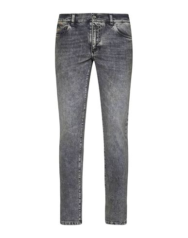 Dolce & Gabbana Jeans Pants Man Jeans Grey Size 38 Cotton In Pink