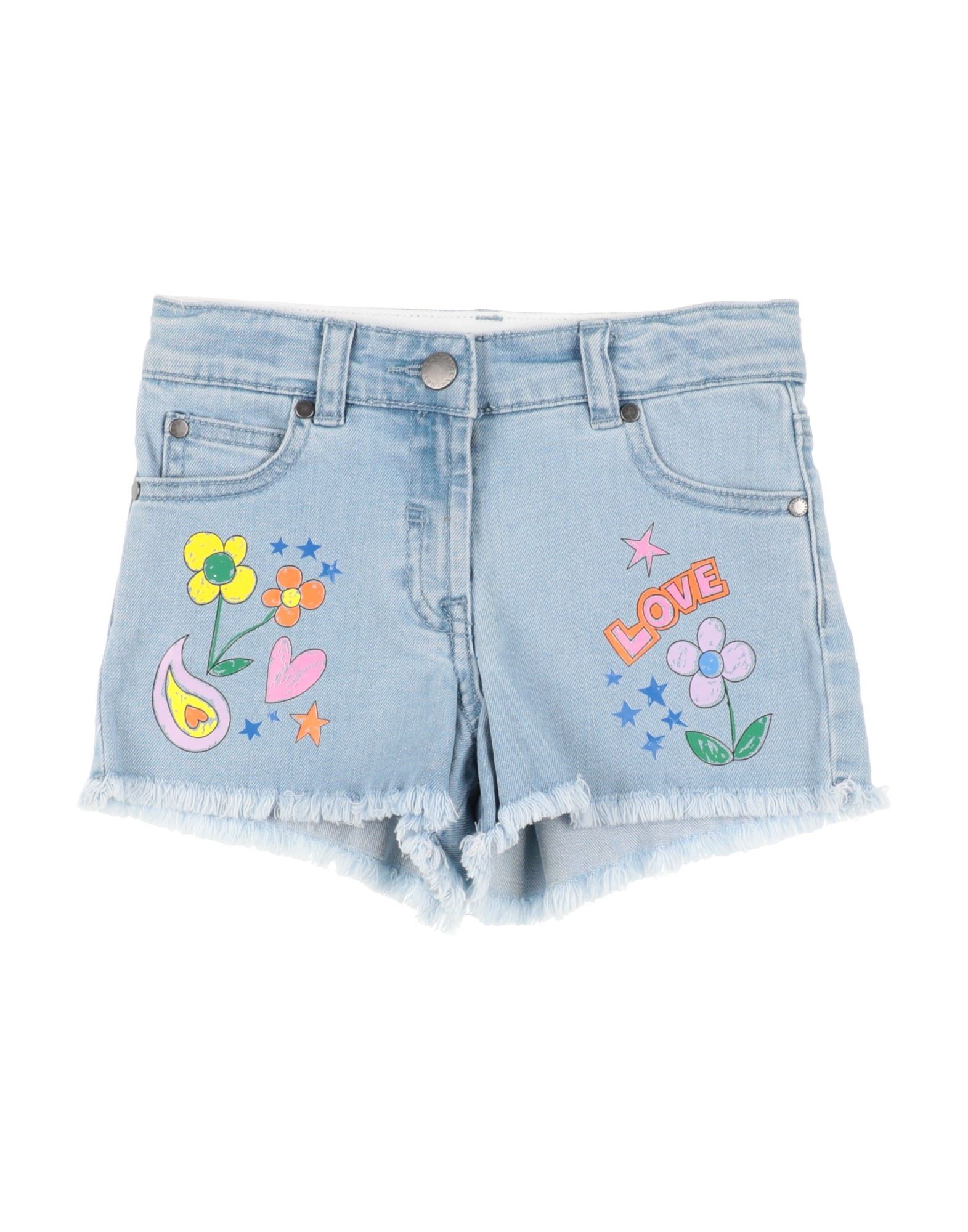 STELLA McCARTNEY KIDS BOTTOMWEAR Denim σορτς