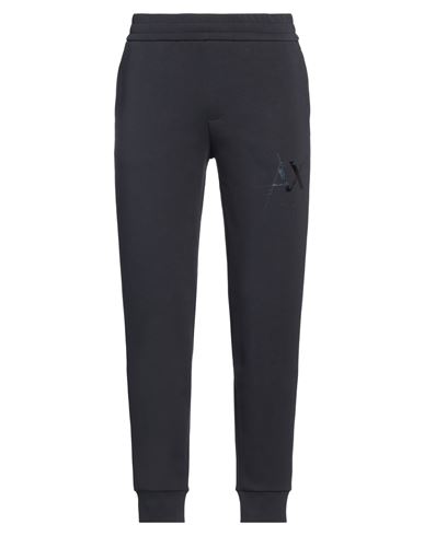 Armani Exchange Man Pants Midnight Blue Size S Cotton, Polyester, Elastane In Blue