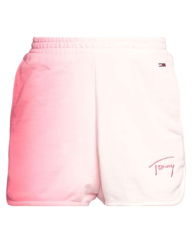 Tommy Jeans Woman Shorts & Bermuda Shorts Light Pink Size Xs Cotton, Polyester In Pink
