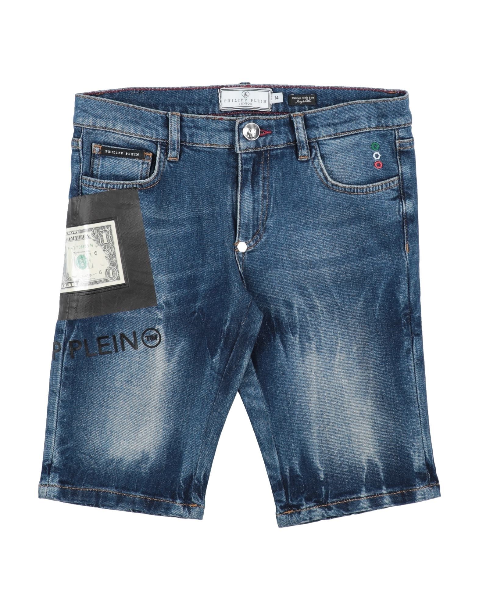 PHILIPP PLEIN BOTTOMWEAR Denim σορτς