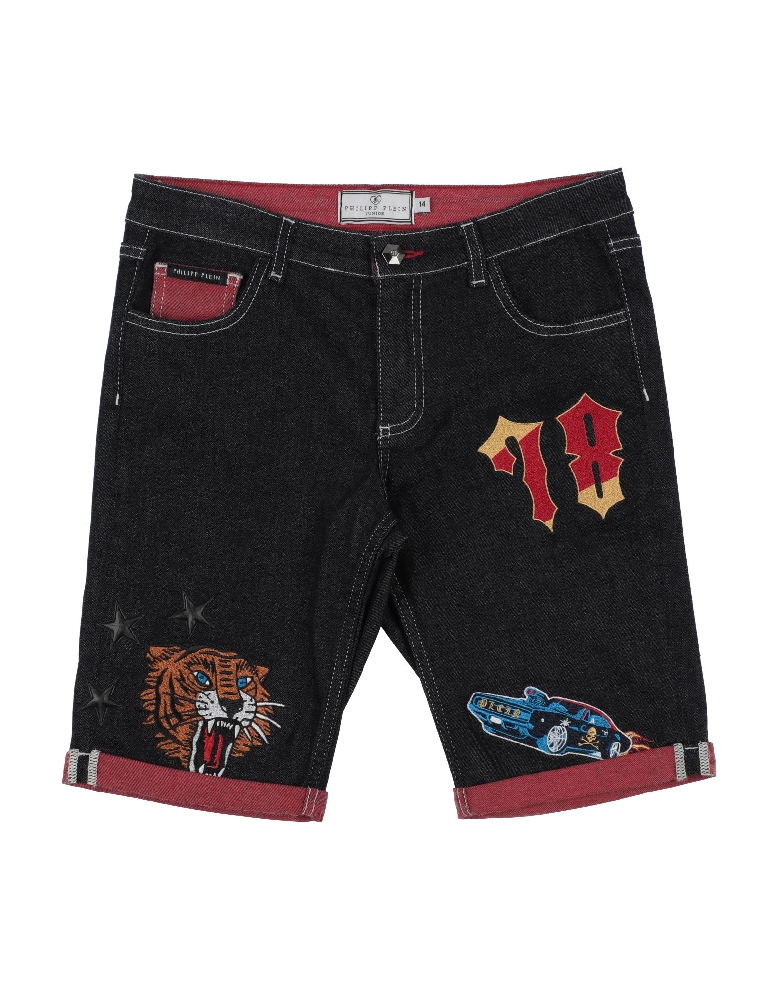 PHILIPP PLEIN BOTTOMWEAR Denim σορτς