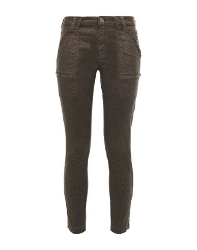 Joie Woman Pants Military Green Size 25 Cotton, Lyocell, Elastane In Green