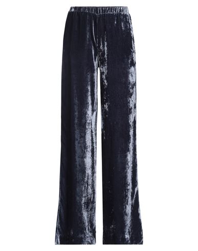 Ottod'ame Woman Pants Navy Size 8 Rayon, Polyamide In Navy Blue