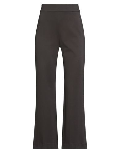 Room 52 Woman Pants Chocolate Brown Size 10 Viscose, Polyamide, Elastane