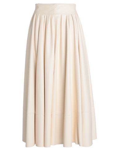 Philosophy Di Lorenzo Serafini Woman Maxi Skirt Ivory Size 4 Polyester In White