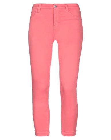 J BRAND J BRAND WOMAN PANTS CORAL SIZE 23 COTTON, MODAL, POLYESTER, POLYURETHANE 