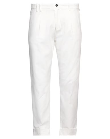 Liu •jo Man Man Pants White Size 36 Cotton, Polyester, Elastane In White