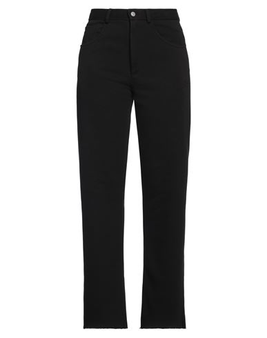 Mm6 Maison Margiela Woman Pants Black Size S Cotton, Polyester In Black