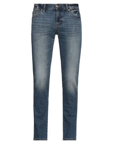 Armani Exchange Man Jeans Blue Size 29 Cotton, Polyester, Elastane In Blue