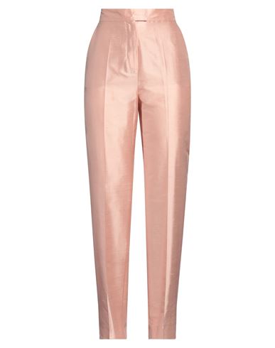 Max Mara Studio Woman Pants Blush Size 8 Silk In Pink