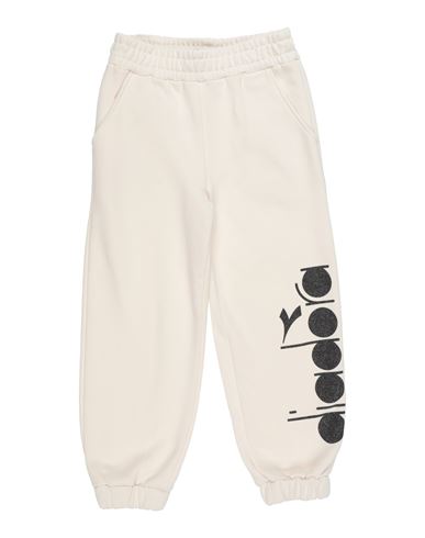 Diadora Toddler Girl Pants Cream Size 6 Cotton In White