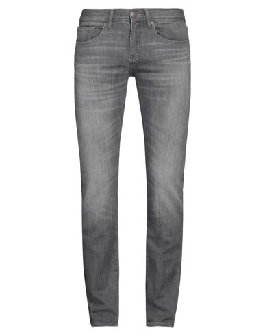 Armani Exchange Man Jeans Grey Size 30 Cotton, Polyester, Elastane In Gray